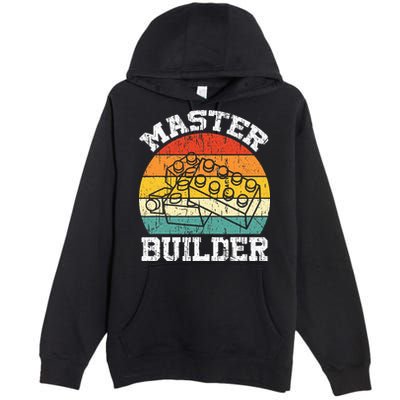Master Builder Building Blocks Brick Toy Master Builder Premium Pullover Hoodie