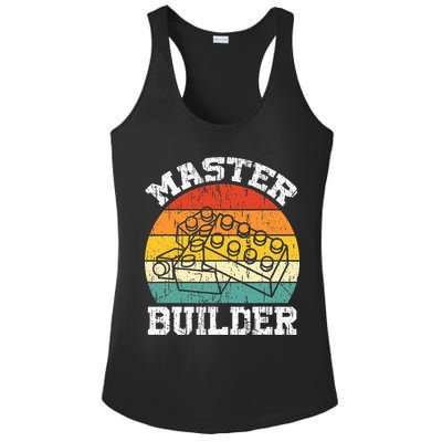 Master Builder Building Blocks Brick Toy Master Builder Ladies PosiCharge Competitor Racerback Tank