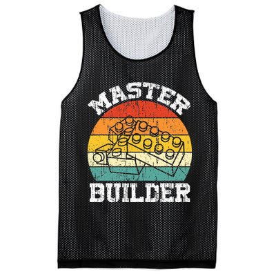 Master Builder Building Blocks Brick Toy Master Builder Mesh Reversible Basketball Jersey Tank