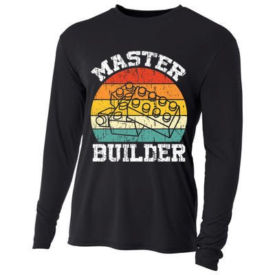 Master Builder Building Blocks Brick Toy Master Builder Cooling Performance Long Sleeve Crew