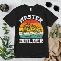 Master Builder Building Blocks Brick Toy Master Builder Premium T-Shirt