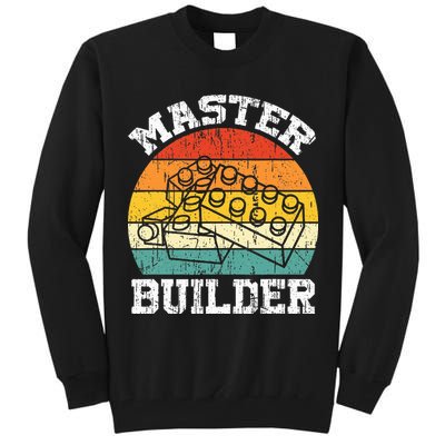 Master Builder Building Blocks Brick Toy Master Builder Tall Sweatshirt