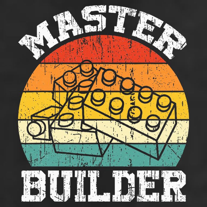 Master Builder Building Blocks Brick Toy Master Builder 25L Jumbo Tote