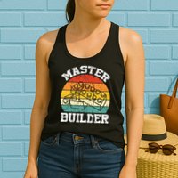 Master Builder Building Blocks Brick Toy Master Builder Womens Tank Top