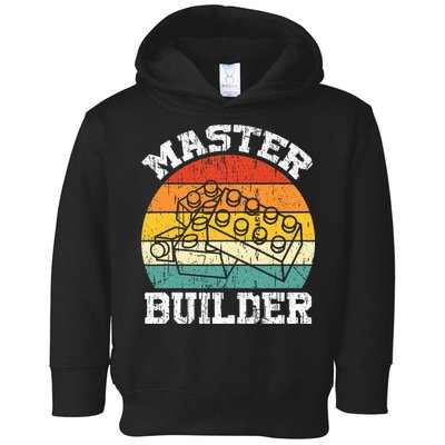 Master Builder Building Blocks Brick Toy Master Builder Toddler Hoodie