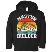 Master Builder Building Blocks Brick Toy Master Builder Toddler Hoodie