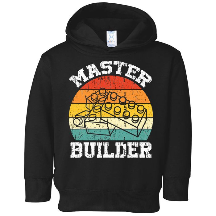 Master Builder Building Blocks Brick Toy Master Builder Toddler Hoodie