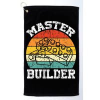 Master Builder Building Blocks Brick Toy Master Builder Golf Towel