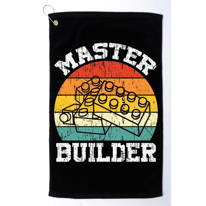 Master Builder Building Blocks Brick Toy Master Builder Golf Towel
