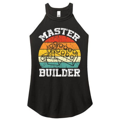 Master Builder Building Blocks Brick Toy Master Builder Women's Perfect Tri Rocker Tank