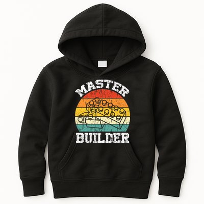 Master Builder Building Blocks Brick Toy Master Builder Kids Hoodie