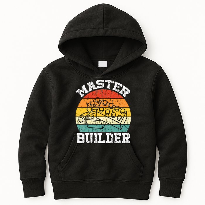 Master Builder Building Blocks Brick Toy Master Builder Kids Hoodie