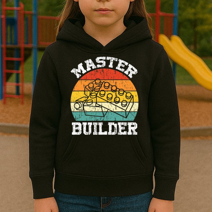 Master Builder Building Blocks Brick Toy Master Builder Kids Hoodie