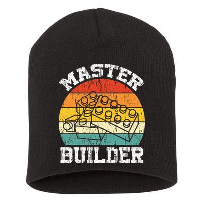 Master Builder Building Blocks Brick Toy Master Builder Short Acrylic Beanie