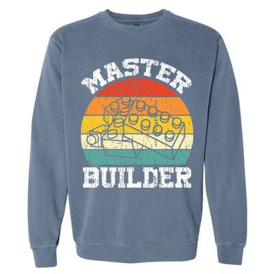 Master Builder Building Blocks Brick Toy Master Builder Garment-Dyed Sweatshirt