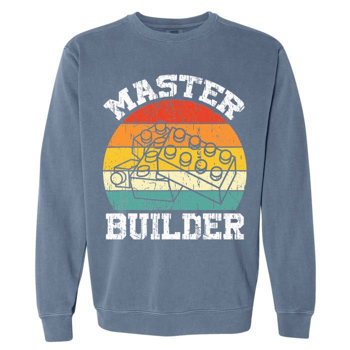 Master Builder Building Blocks Brick Toy Master Builder Garment-Dyed Sweatshirt