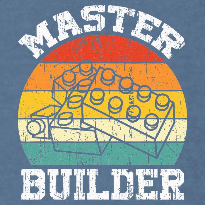 Master Builder Building Blocks Brick Toy Master Builder Garment-Dyed Sweatshirt