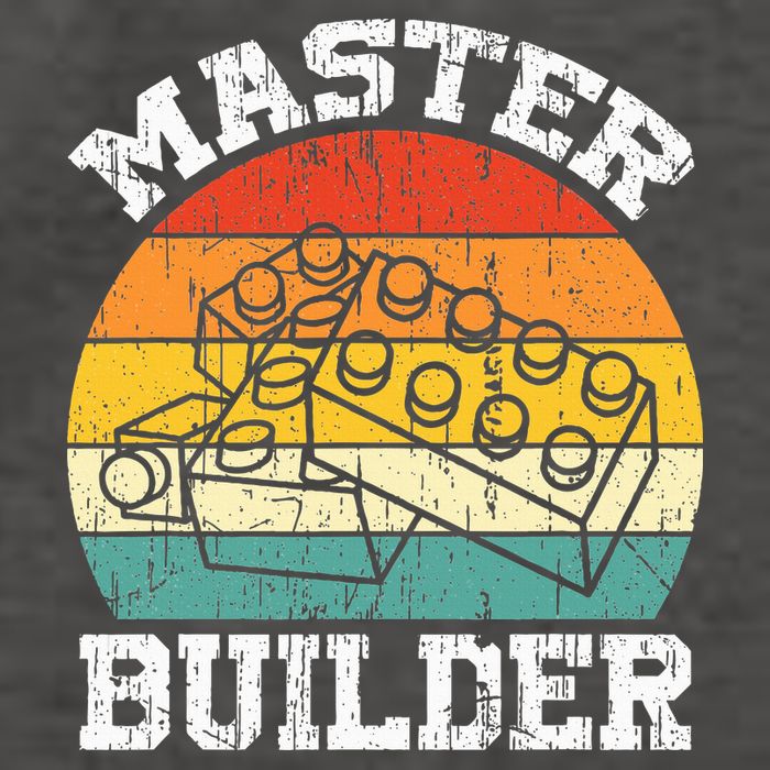 Master Builder Building Blocks Brick Toy Master Builder Vector Backpack