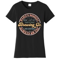 Mamas Boobery Brewing Co New Mom Breastfeeding Funny Women's T-Shirt