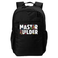 Master Builder Building Blocks Bricks Squad Family Set Daily Commute Backpack