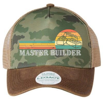 Master Builder Block Building Adults Birthday Gift Legacy Tie Dye Trucker Hat