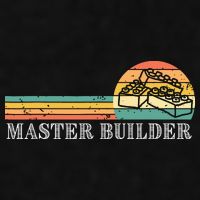 Master Builder Block Building Adults Birthday Gift Ladies PosiCharge Tri-Blend Wicking Tank