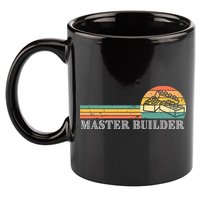 Master Builder Block Building Adults Birthday Gift 11oz C Handle Ceramic Mug