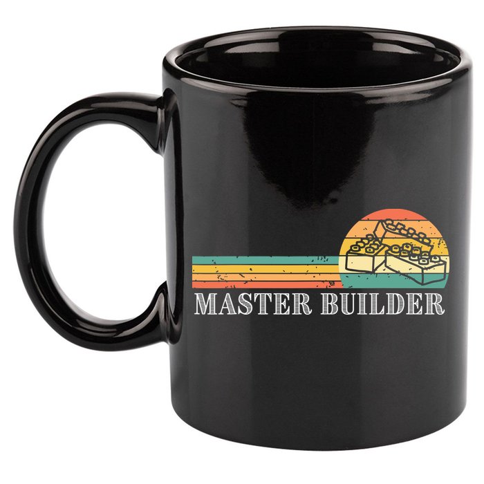 Master Builder Block Building Adults Birthday Gift 11oz C Handle Ceramic Mug