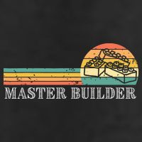 Master Builder Block Building Adults Birthday Gift Microfiber Hand Towel