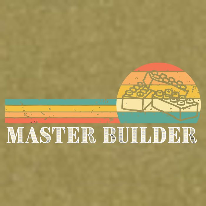 Master Builder Block Building Adults Birthday Gift Garment-Dyed Women's Muscle Tee