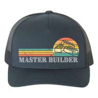 Master Builder Block Building Adults Birthday Gift Yupoong Adult 5-Panel Trucker Hat