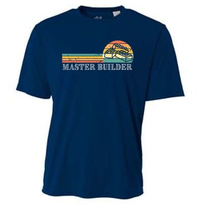 Master Builder Block Building Adults Birthday Gift Cooling Performance Crew T-Shirt