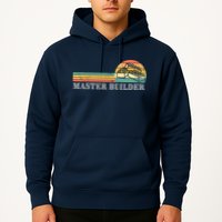 Master Builder Block Building Adults Birthday Gift Hoodie