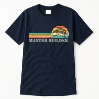 Master Builder Block Building Adults Birthday Gift Tall T-Shirt