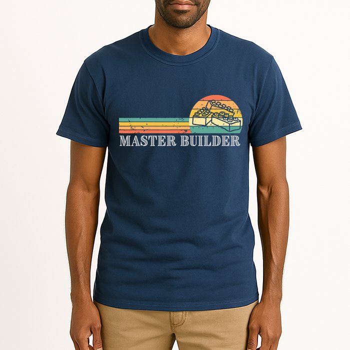 Master Builder Block Building Adults Birthday Gift Tall T-Shirt