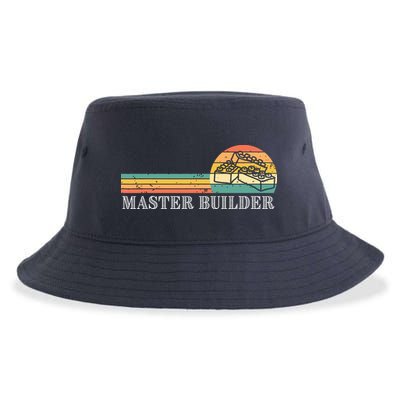 Master Builder Block Building Adults Birthday Gift Sustainable Bucket Hat
