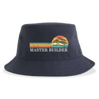 Master Builder Block Building Adults Birthday Gift Sustainable Bucket Hat