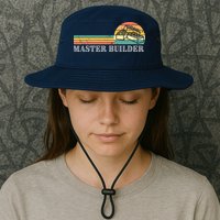 Master Builder Block Building Adults Birthday Gift Bucket Hat