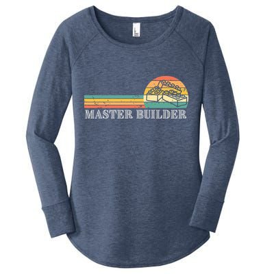 Master Builder Block Building Adults Birthday Gift Women's Perfect Tri Tunic Long Sleeve Shirt