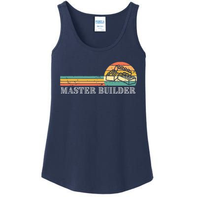 Master Builder Block Building Adults Birthday Gift Ladies Essential Tank