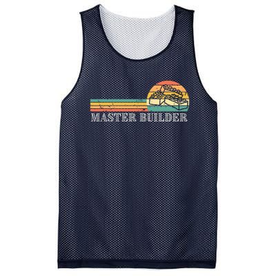 Master Builder Block Building Adults Birthday Gift Mesh Reversible Basketball Jersey Tank