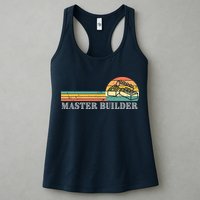 Master Builder Block Building Adults Birthday Gift Womens Tank Top