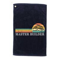 Master Builder Block Building Adults Birthday Gift Golf Towel