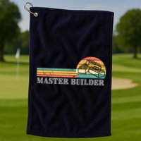 Master Builder Block Building Adults Birthday Gift Golf Towel