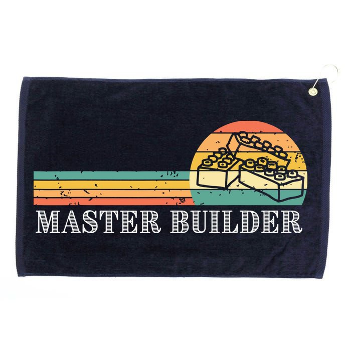 Master Builder Block Building Adults Birthday Gift Grommeted Golf Towel
