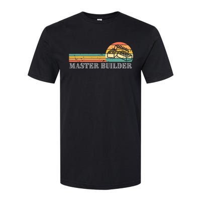 Master Builder Block Building Adults Birthday Gift Softstyle® CVC T-Shirt