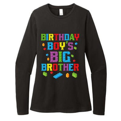 Master Builder Birthday BigBrother Building Blocks Womens CVC Long Sleeve Shirt