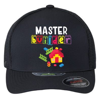 Master Builder Building Blocks Brick Builders Toys Gift Flexfit Unipanel Trucker Cap