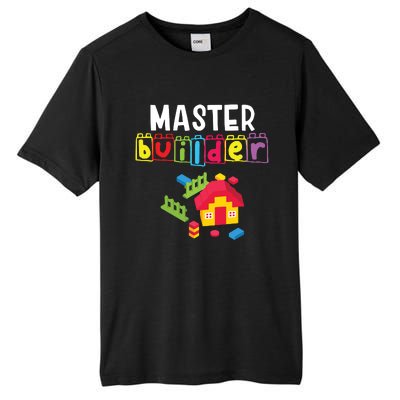 Master Builder Building Blocks Brick Builders Toys Gift Tall Fusion ChromaSoft Performance T-Shirt