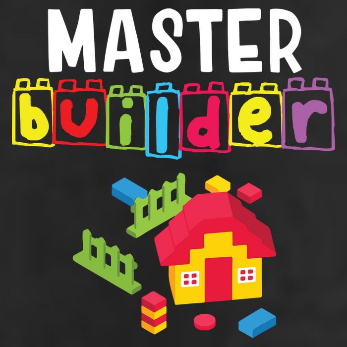 Master Builder Building Blocks Brick Builders Toys Gift Microfiber Hand Towel